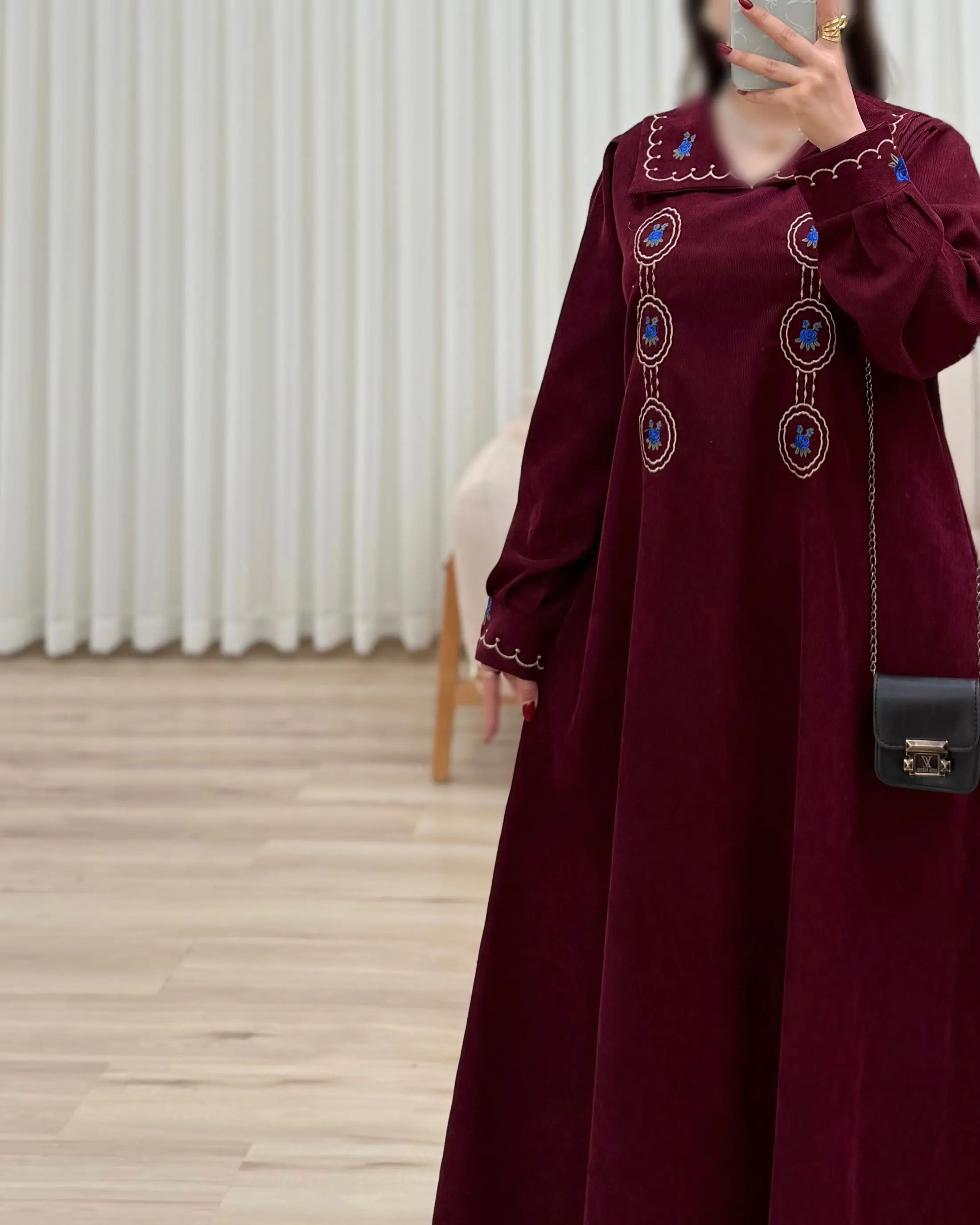 کفتان گلدوزی کبریتی مدل لادن